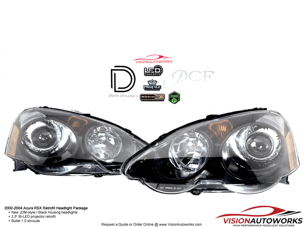 Acura RSX (2002-2004) Headlight Package – VisionAutoworks