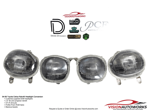 Toyota Celica (94-99) Headlight Performance & Style Package
