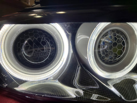 BMW E9X Cornering Light Lens Upgrade (Faux Quad)