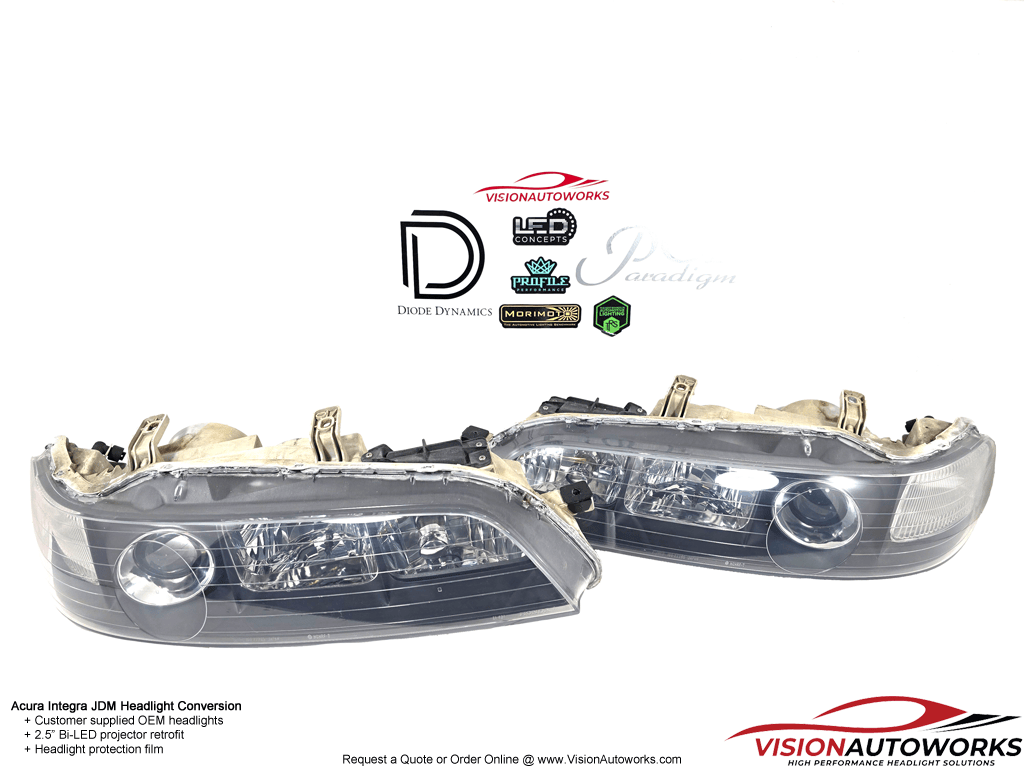 Acura Integra JDM - 2.5" Bi-LED, PPF
