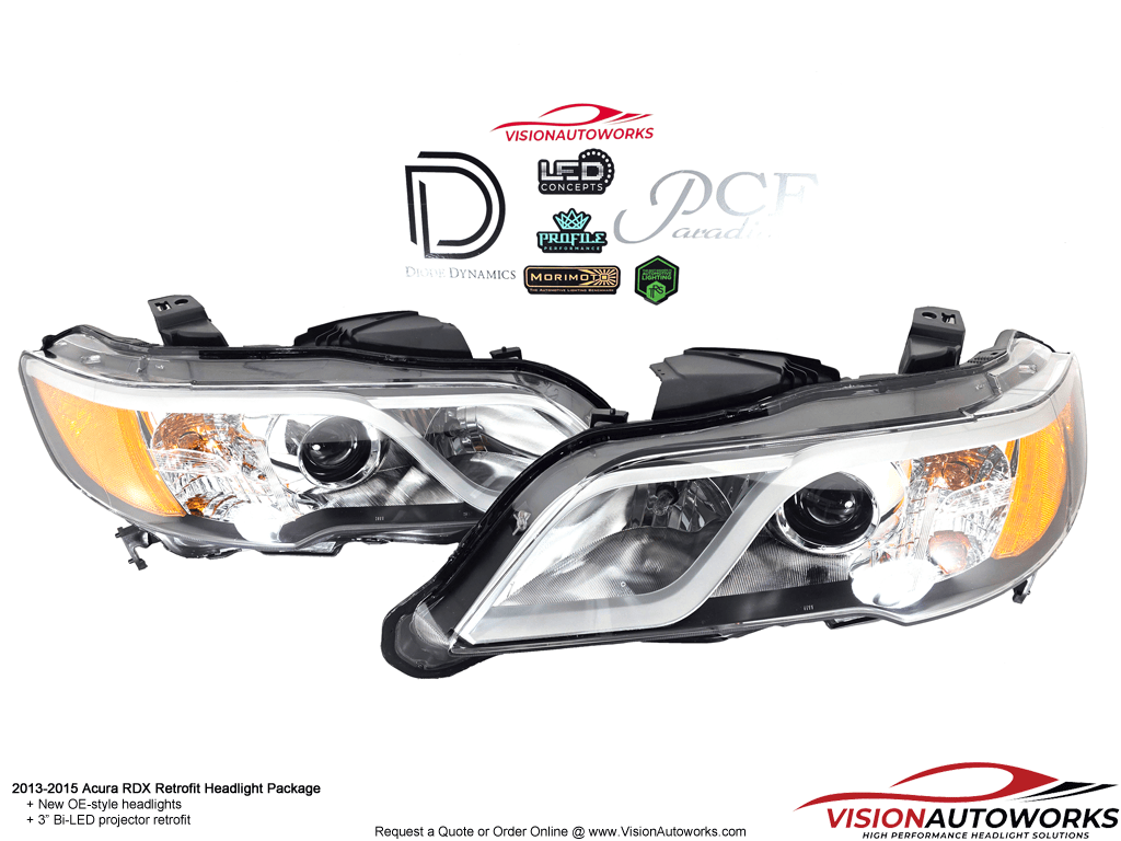 2G Acura RDX - 3" Bi-LED