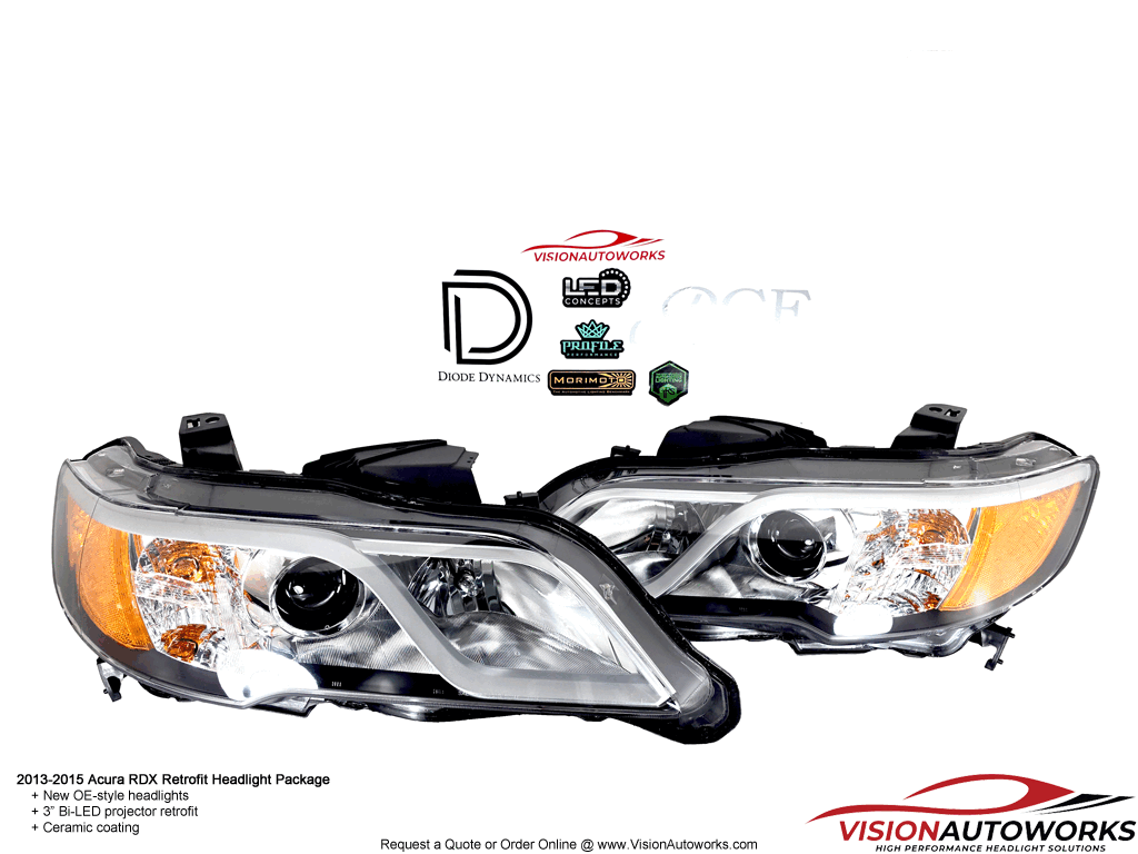 2G Acura RDX - 3" Bi-LED