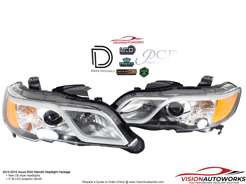Acura RDX - 3" Bi-LED