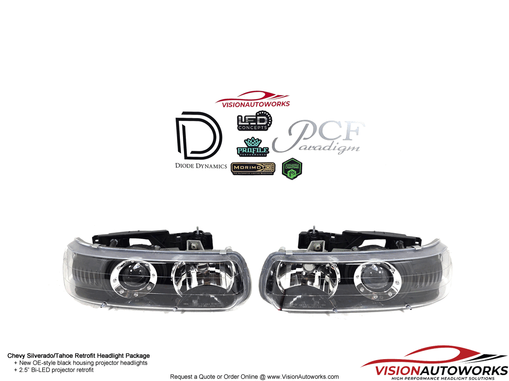 Chevy Tahoe / Silverado - 2.5" Bi-LED