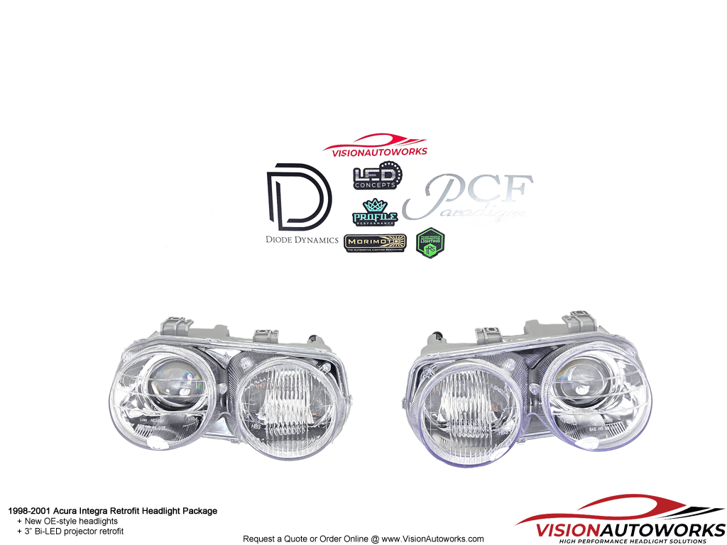 98-01 Acura Integra - 3" Bi-LED
