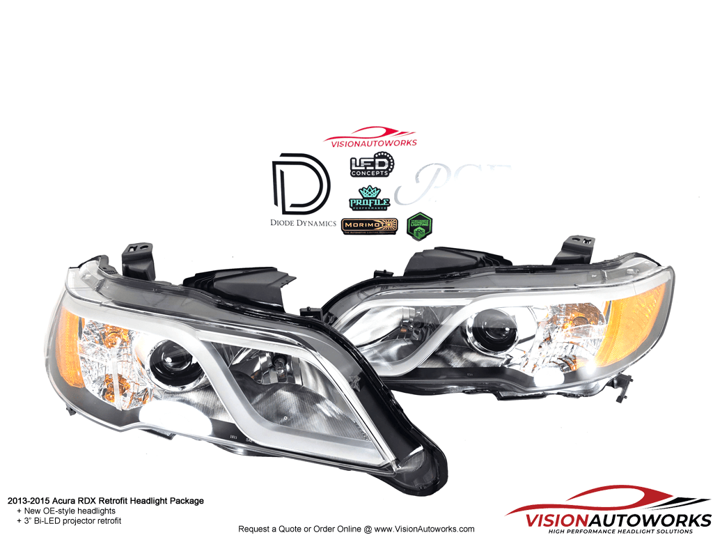2G Acura RDX - 3" Bi-LED
