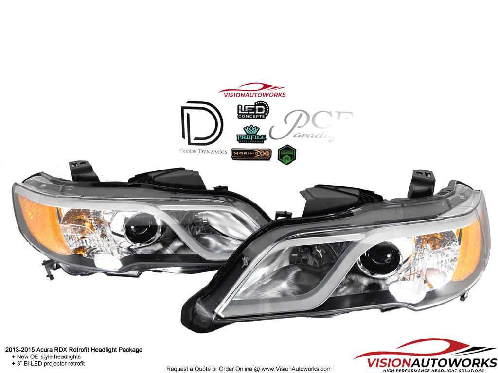 Acura RDX - 3" Bi-LED