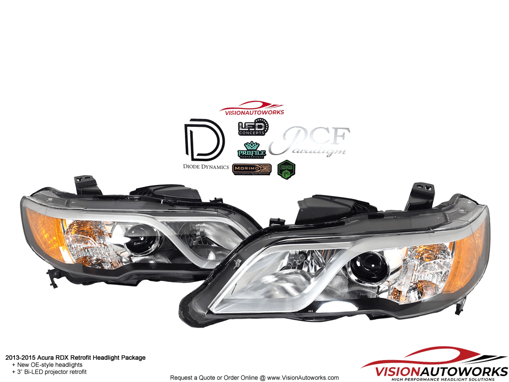 2G Acura RDX - 3" Bi-LED, PPF