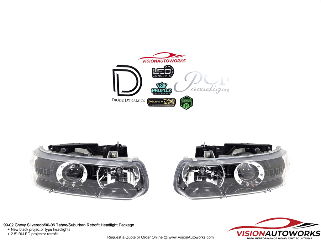 Chevy Silverado/Tahoe/Suburban - 2.5" Bi-LED