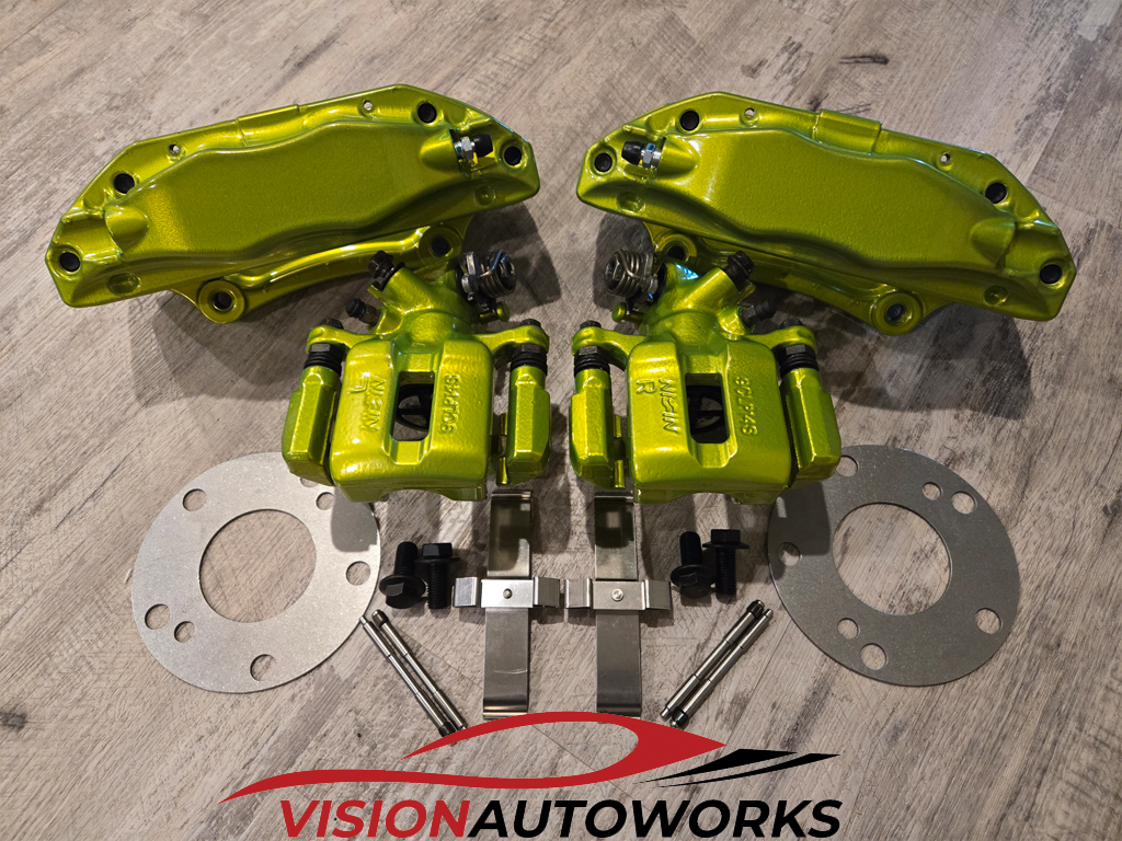 TL-S Caliper Kit + Rears Shocker Yellow