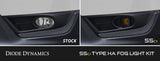 Honda / Acura Oval Diode Dynamics SSC1 Fog Light Kit (Type HA)