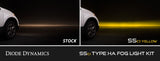 Honda / Acura Oval Diode Dynamics SSC1 Fog Light Kit (Type HA)