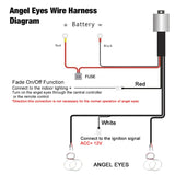 BMW Remote On/Off DRL Wiring Harness for Halos