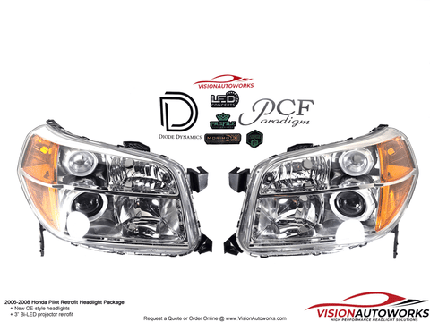 Honda Pilot (2006-2008) Headlight Package