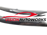 BMW E9X Carbon Headlight Inner Eyebrows / Eyelids